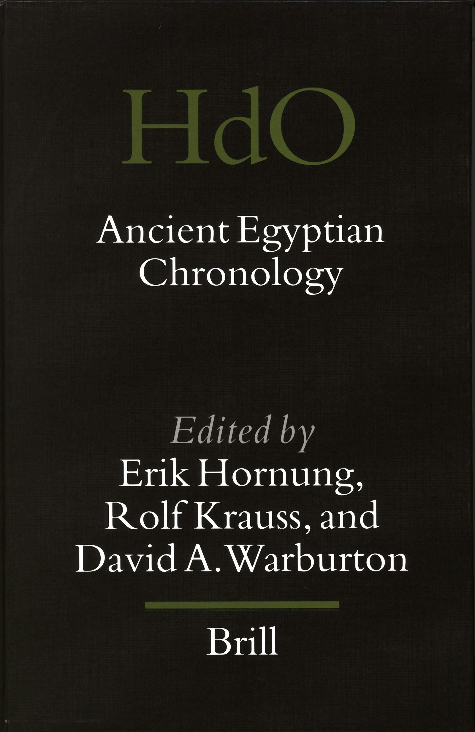 Book cover image for Ancient Egyptian Chronology ISBN: 9789004113855